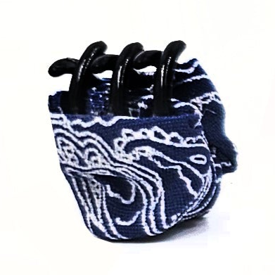 Fab Claw Blue Bandana Print