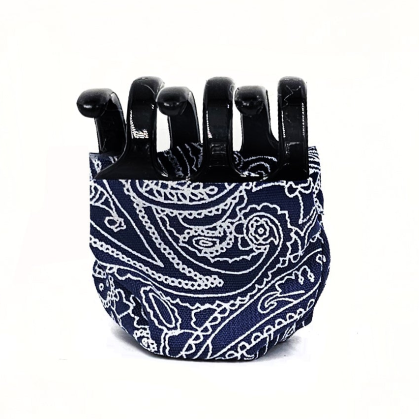 Fab Claw Blue Bandana Print