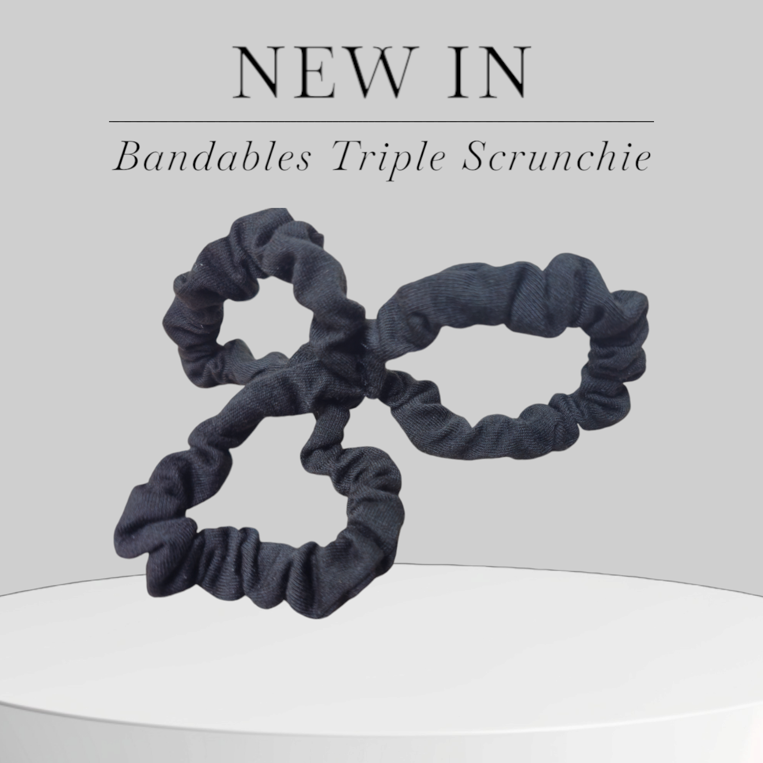 Bandables Triple Scrunchie
